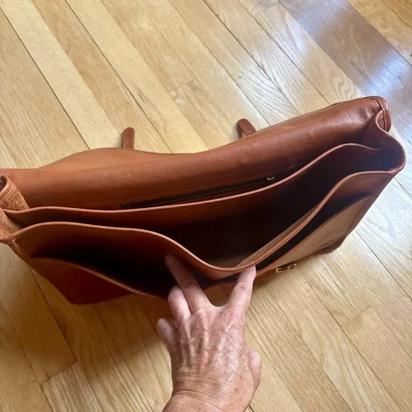 Coach vintage leather briefcase - Picture 8 of 11